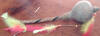 goard rattle with feathers